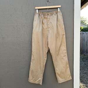 Vintage Haband Ice House Flannel Lined Slacks